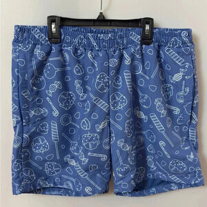 KROST x Hasbro Sugar Rush men’s Swim Trunks in Snorkel Blue Mens XL